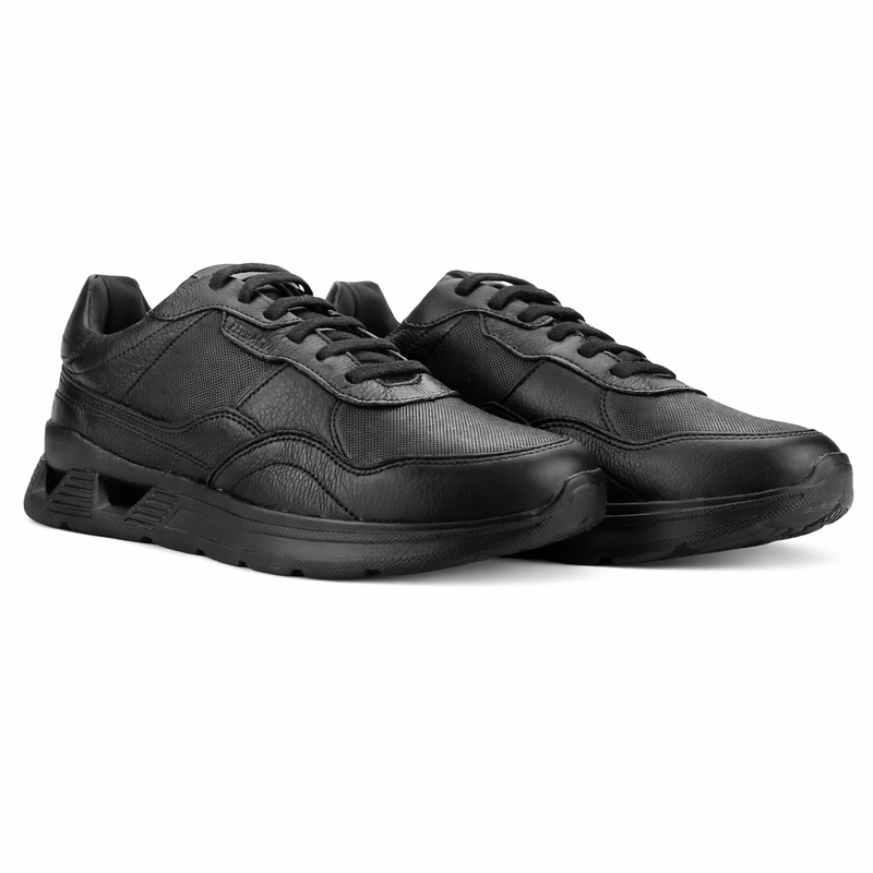 Zapatilla Negro Hombre Casual Ferracini 8352 Speed