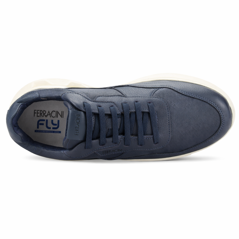 Zapatilla Azul Marino Hombre Casual Ferracini 8352 Speed