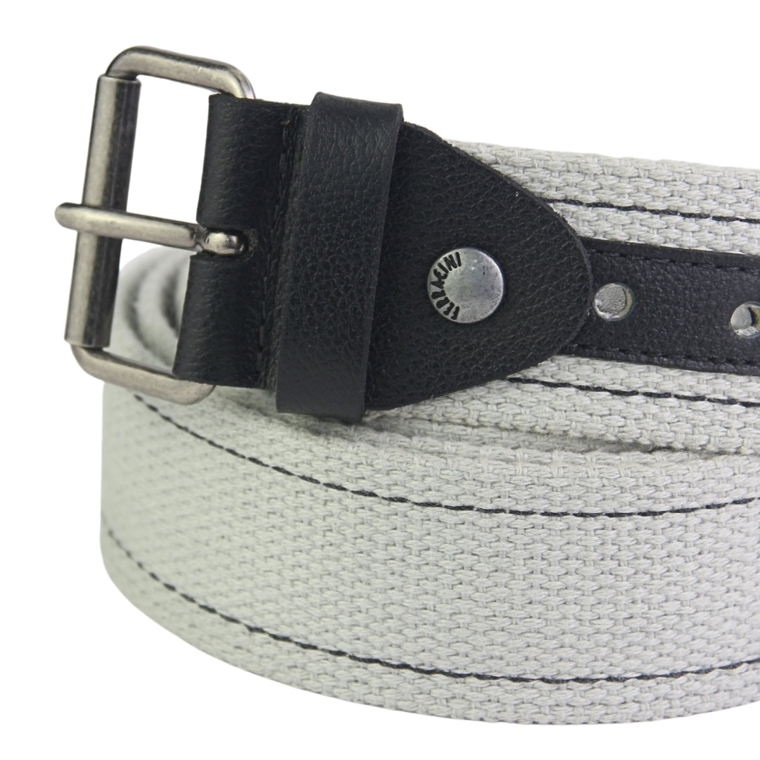 Cinturones Ferracini Hombre Cinto FC585 Blanco Casual