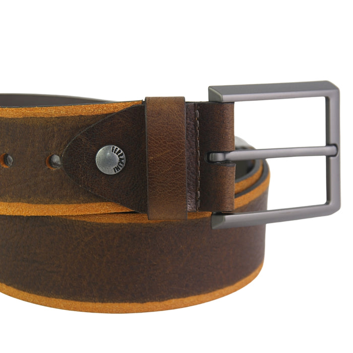 Cinturones Ferracini Hombre Cinto FC636 Conhaque Casual